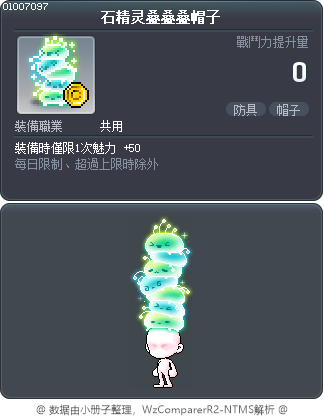 石精灵叠叠叠帽子 Tooltip