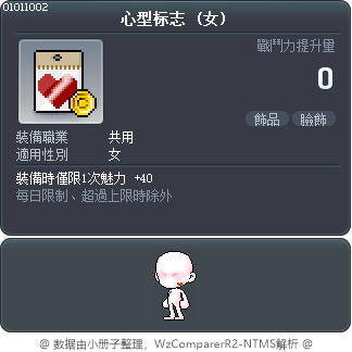 心型标志 Tooltip