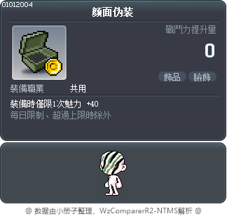 颜面伪装 Tooltip