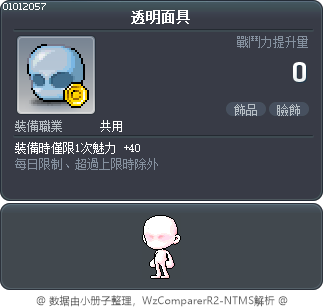 透明面具 Tooltip