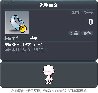 透明面饰 Tooltip