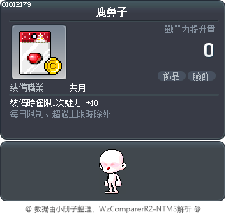 鹿鼻子 Tooltip