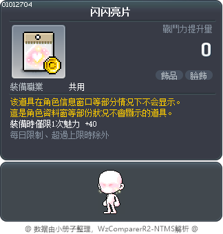 闪闪亮片 Tooltip