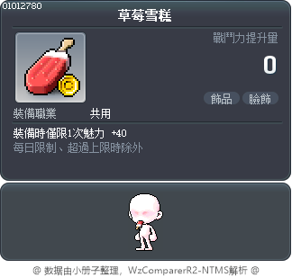 草莓雪糕 Tooltip