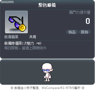 紫色眼镜 Tooltip