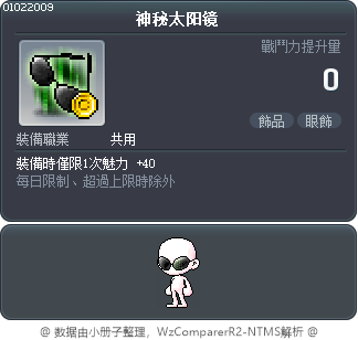 神秘太阳镜 Tooltip