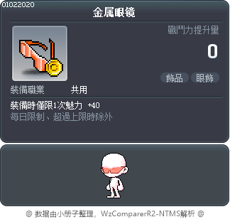 金属眼镜 Tooltip