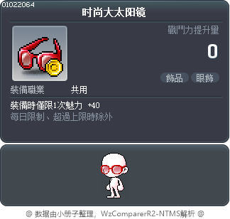 时尚大太阳镜 Tooltip