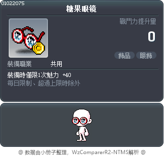 糖果眼镜 Tooltip