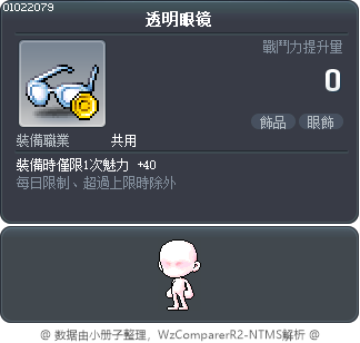 透明眼镜 Tooltip