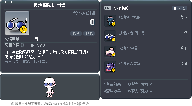 极地探险护目镜 Tooltip
