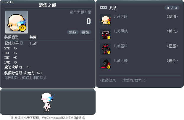 蓝焰之瞳 Tooltip