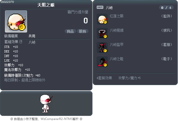 天照之眼 Tooltip
