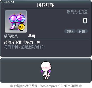 风铃耳环 Tooltip
