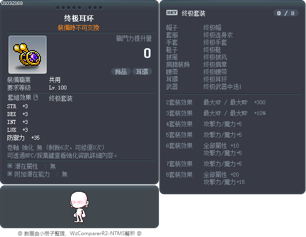 终极耳环 Tooltip
