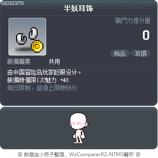 半妖耳饰 Tooltip