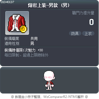 熔岩上装-男款 Tooltip