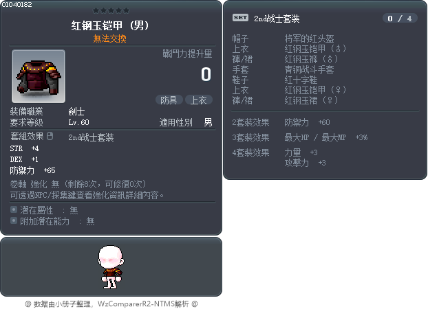 红钢玉铠甲 Tooltip