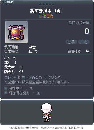 紫矿暴风甲 Tooltip