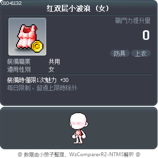 红双层小波浪 Tooltip