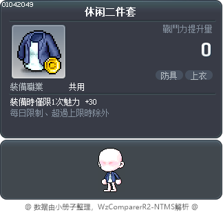 休闲二件套 Tooltip