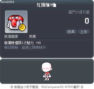 红围领T恤 Tooltip
