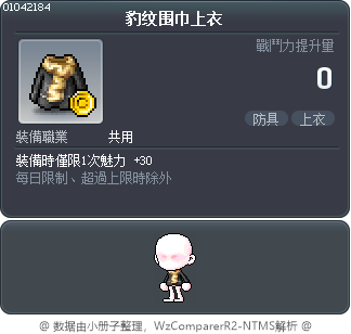 豹纹围巾上衣 Tooltip