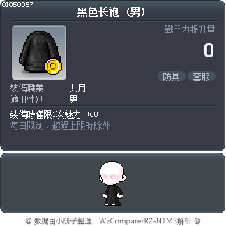 黑色长袍 Tooltip