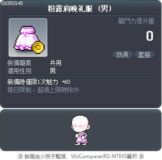 粉露肩晚礼服 Tooltip