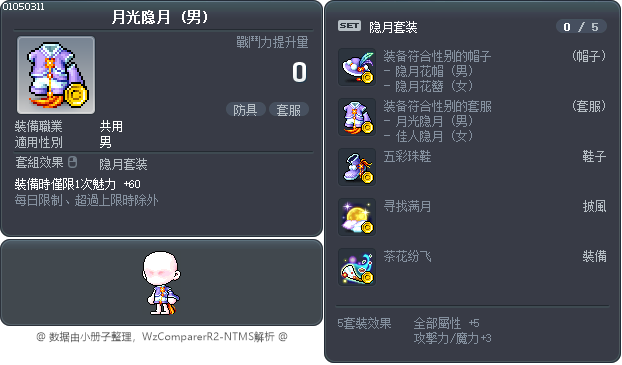 月光隐月 Tooltip