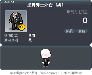提姆绅士外套 Tooltip