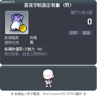 莲花学院指定校服 Tooltip