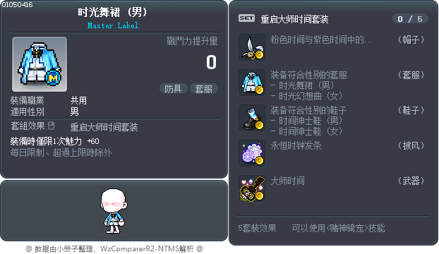 时光舞裙 Tooltip