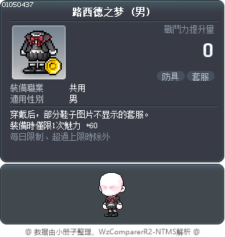 路西德之梦 Tooltip