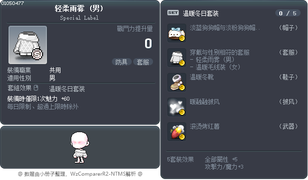 轻柔雨雾 Tooltip