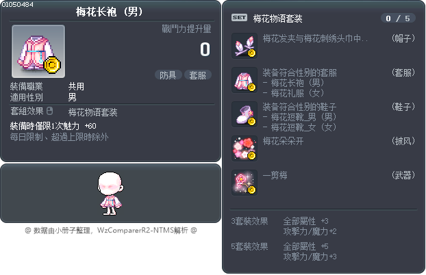 彩雲梅花 Tooltip