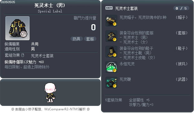 死灵术士 Tooltip