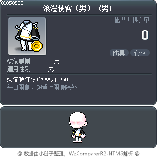 浪漫侠客（男） Tooltip