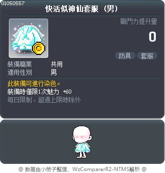 快活似神仙套服 Tooltip