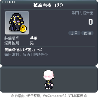 孤寂雪夜 Tooltip