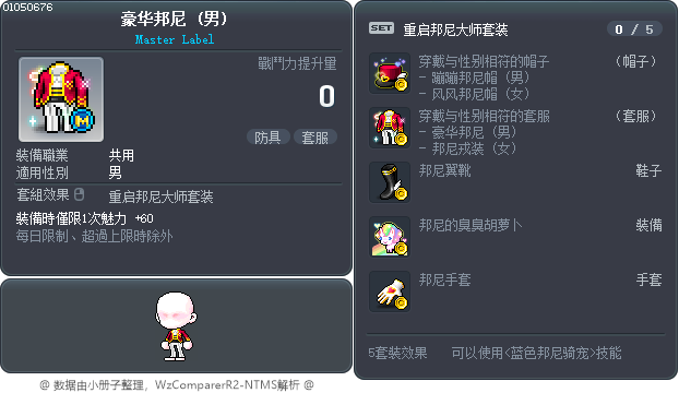 豪华邦尼 Tooltip
