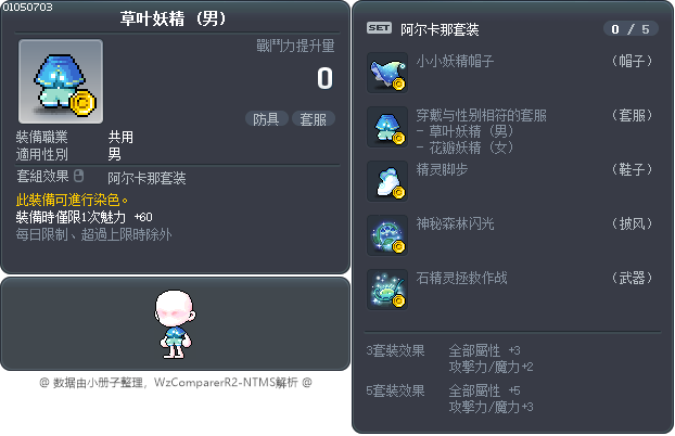 草叶妖精 Tooltip