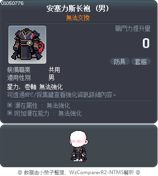 安塞力斯长袍 Tooltip