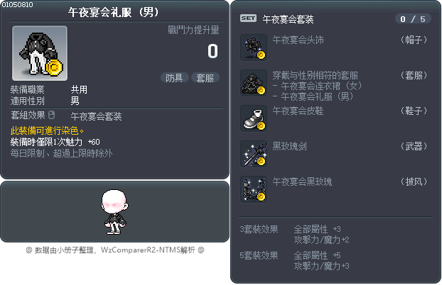 午夜宴会礼服 Tooltip