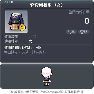 套套帽校服 Tooltip