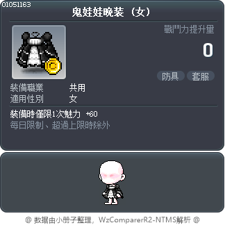 鬼娃娃晚装 Tooltip