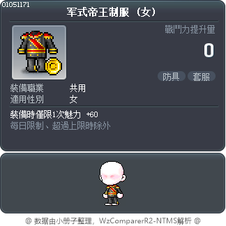 军式帝王制服 Tooltip