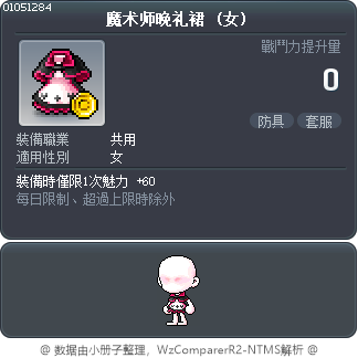 魔术师晚礼裙 Tooltip