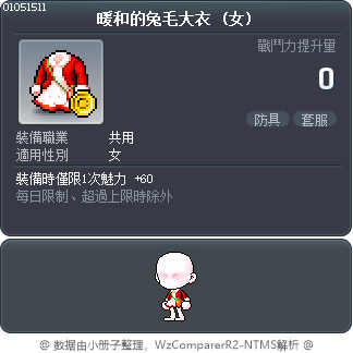 暖和的兔毛大衣 Tooltip