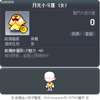 月光小斗篷 Tooltip